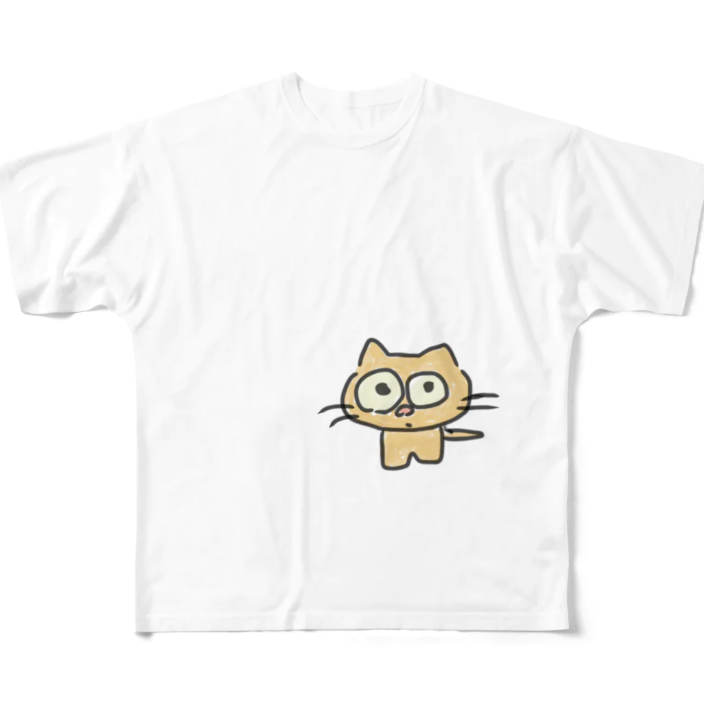 ハシビッチのみけちゃん All-Over Print T-Shirt