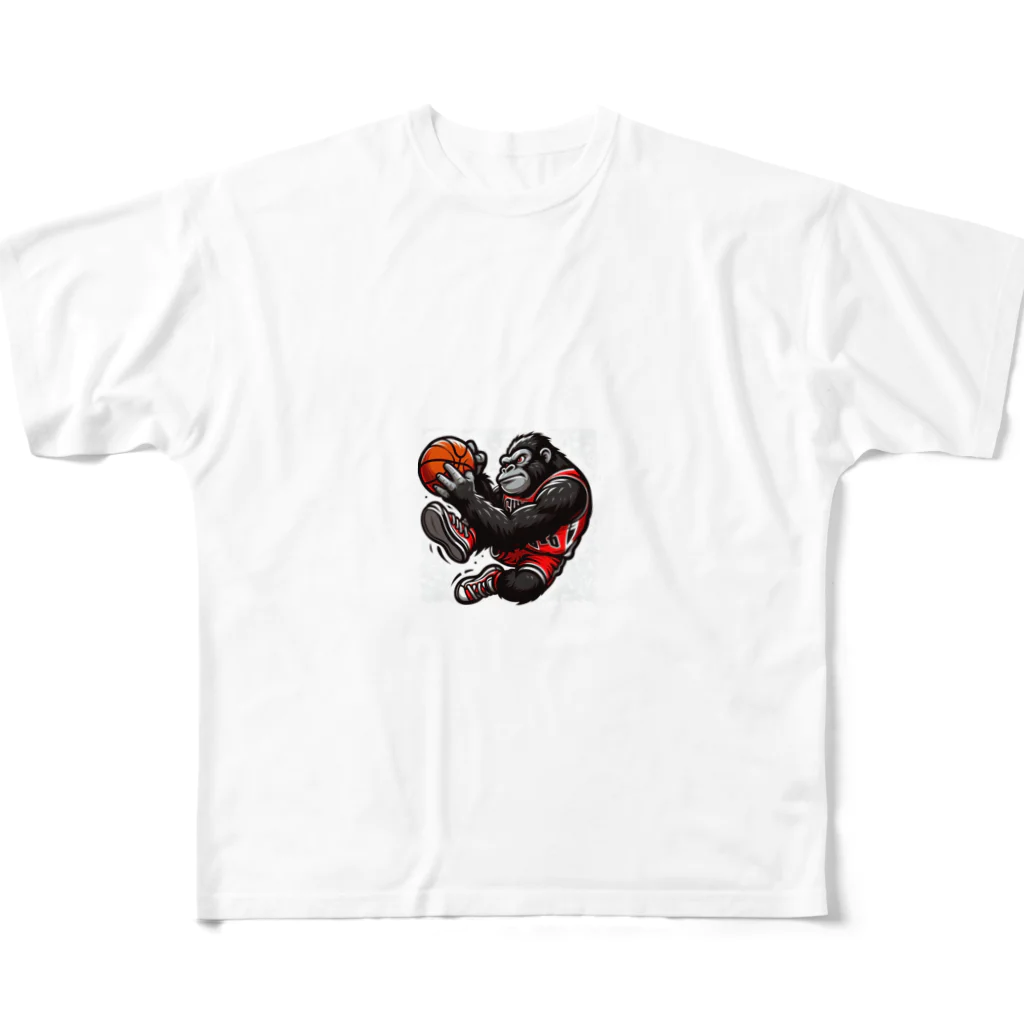 namidamakiのバスケごり All-Over Print T-Shirt