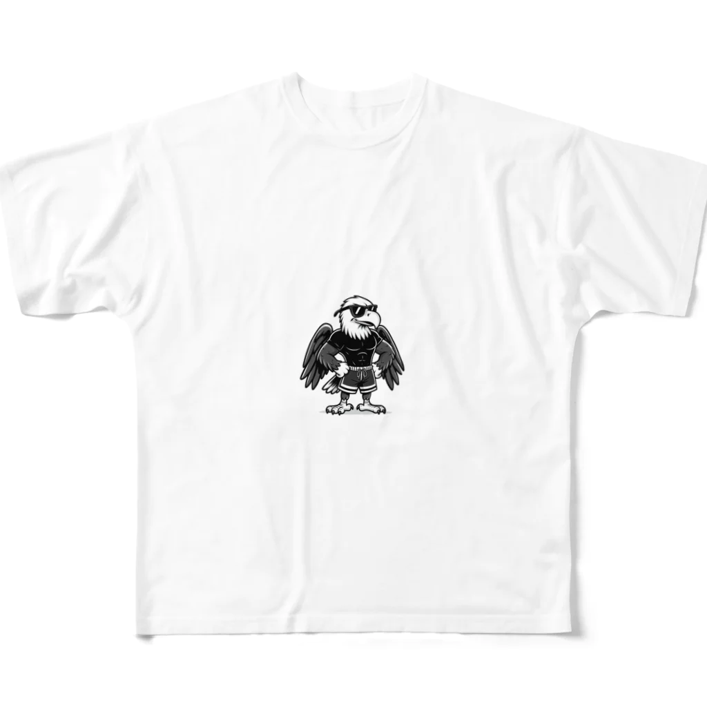 namidamakiの細マッチョ　イーグル All-Over Print T-Shirt