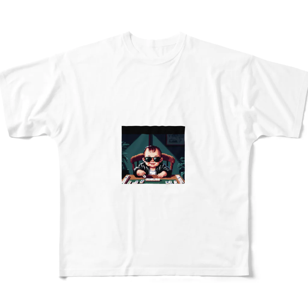 crazy_x_crazyのギャンブルベイビー2 フルグラフィックTシャツ