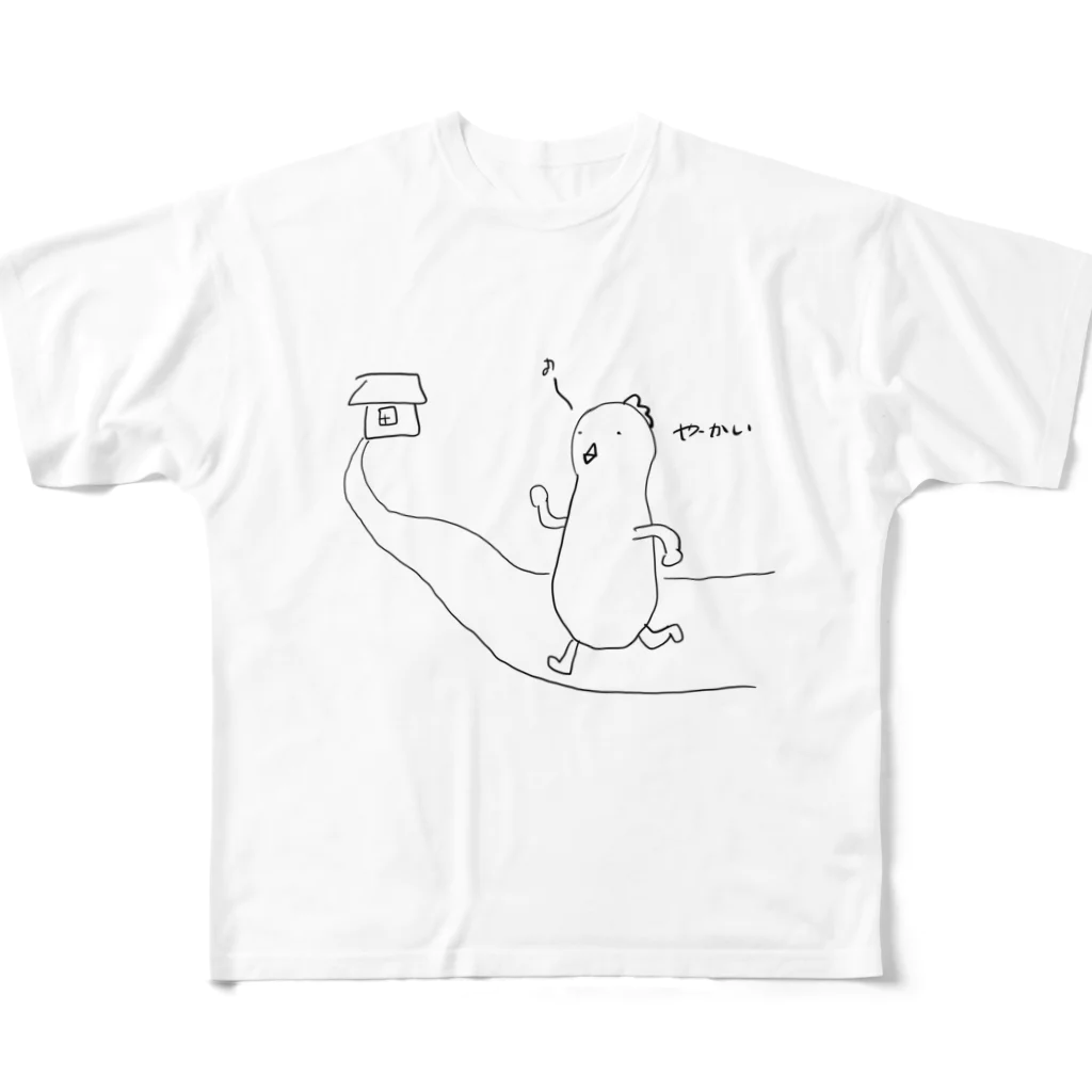 CHANPYのやーかい フルグラフィックTシャツ