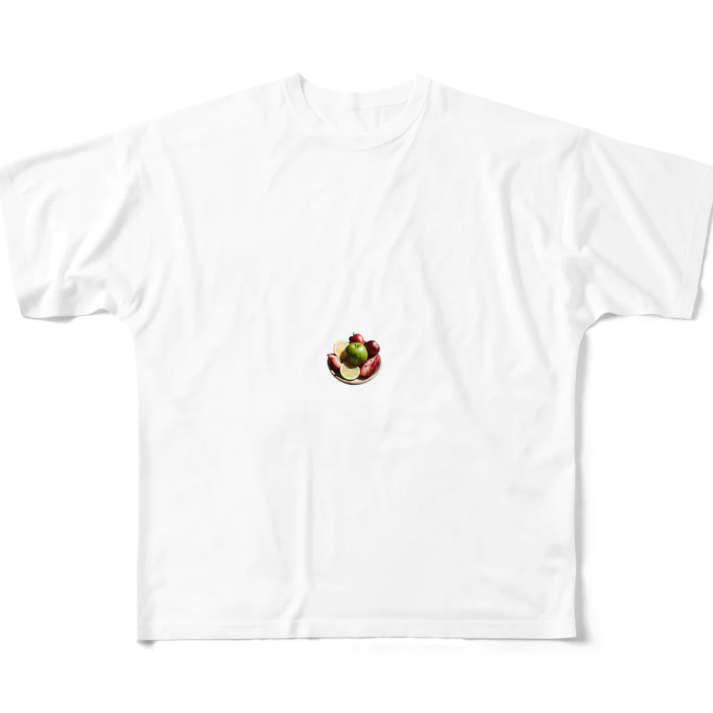 オリジナルグッズショップ KIJITORAの完熟フレッシュ All-Over Print T-Shirt