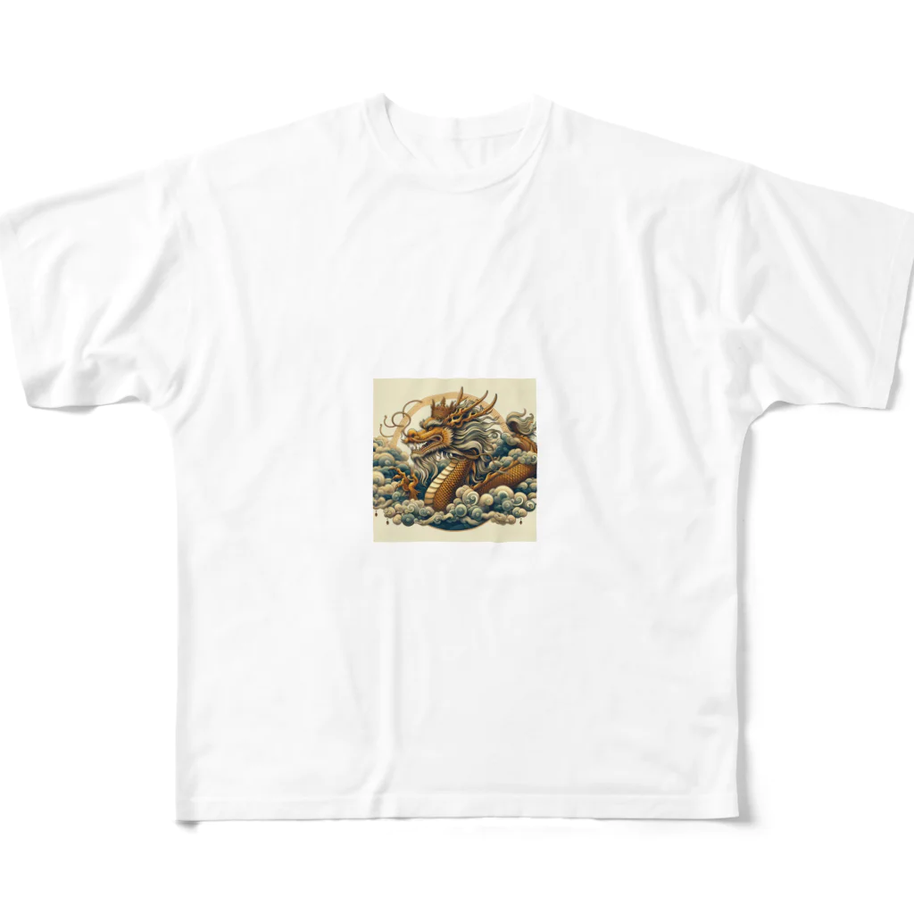 369miracleの龍のイラスト All-Over Print T-Shirt