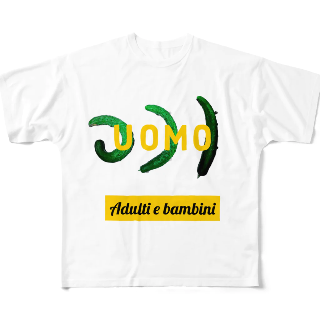 Adulti E BambiniのUomo(男) All-Over Print T-Shirt