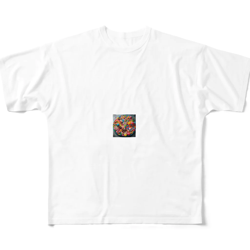 Manatomの幸せな味覚 All-Over Print T-Shirt