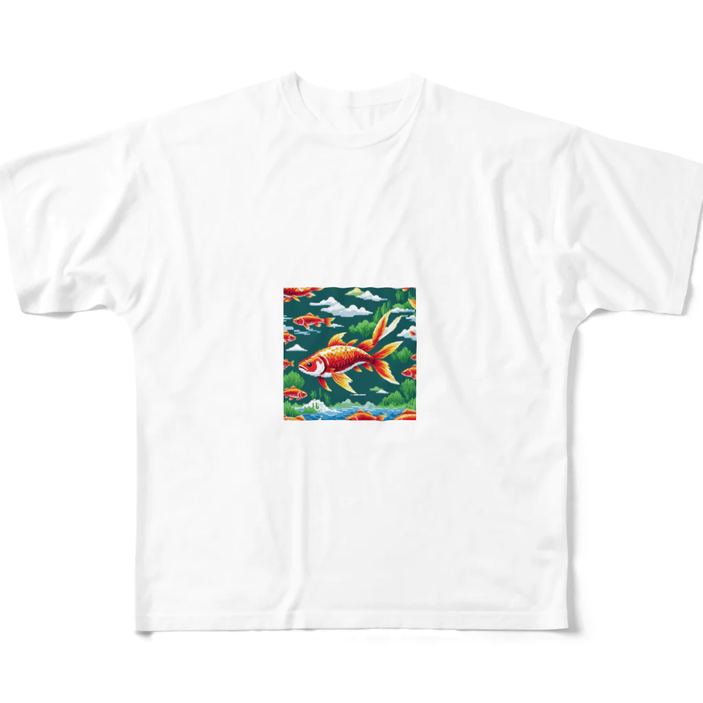 yukki1975のピクセルアートの5月 All-Over Print T-Shirt