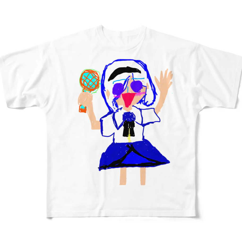 tune_ahiruのモブがあらわれたちゃん All-Over Print T-Shirt