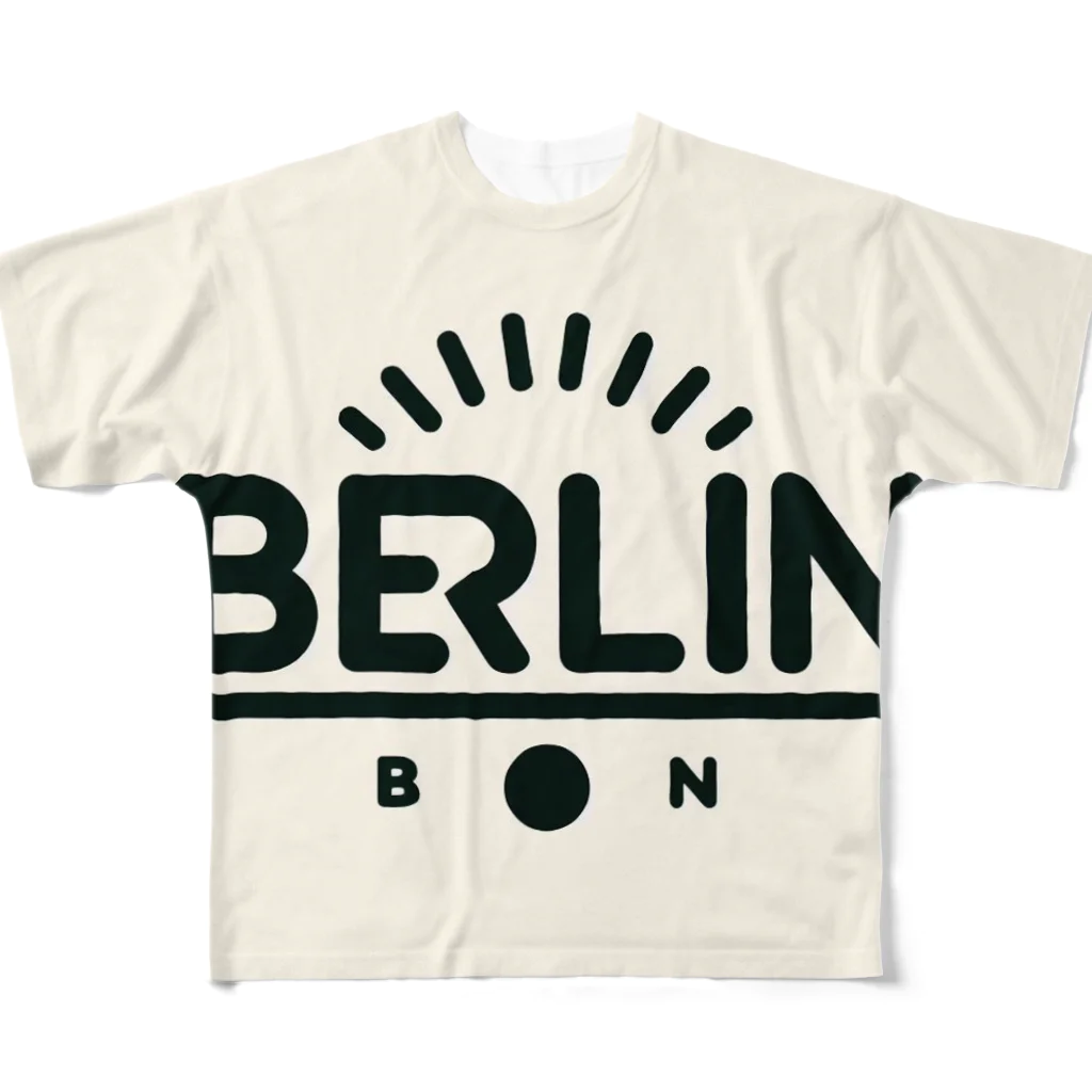 aoharu2005のベルリン フルグラフィックTシャツ