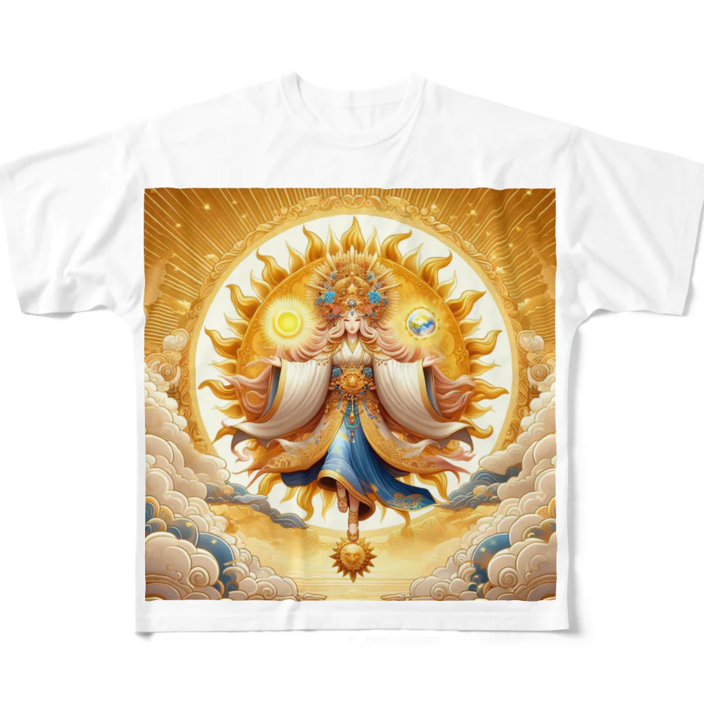 うりこみ屋の最高神天照大御神II All-Over Print T-Shirt