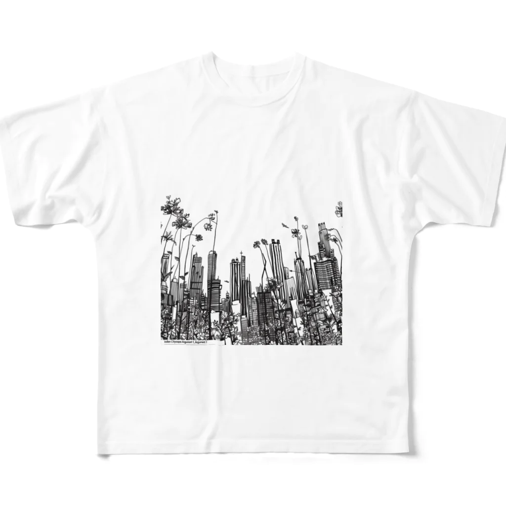 NT57(no title 57)のコンクリートジャングル All-Over Print T-Shirt