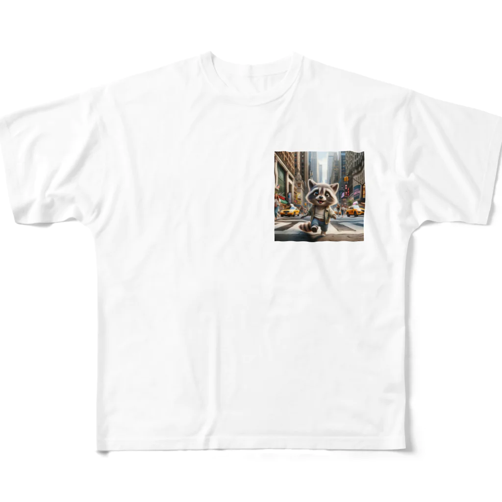 マシャのｐくんの冒険 All-Over Print T-Shirt