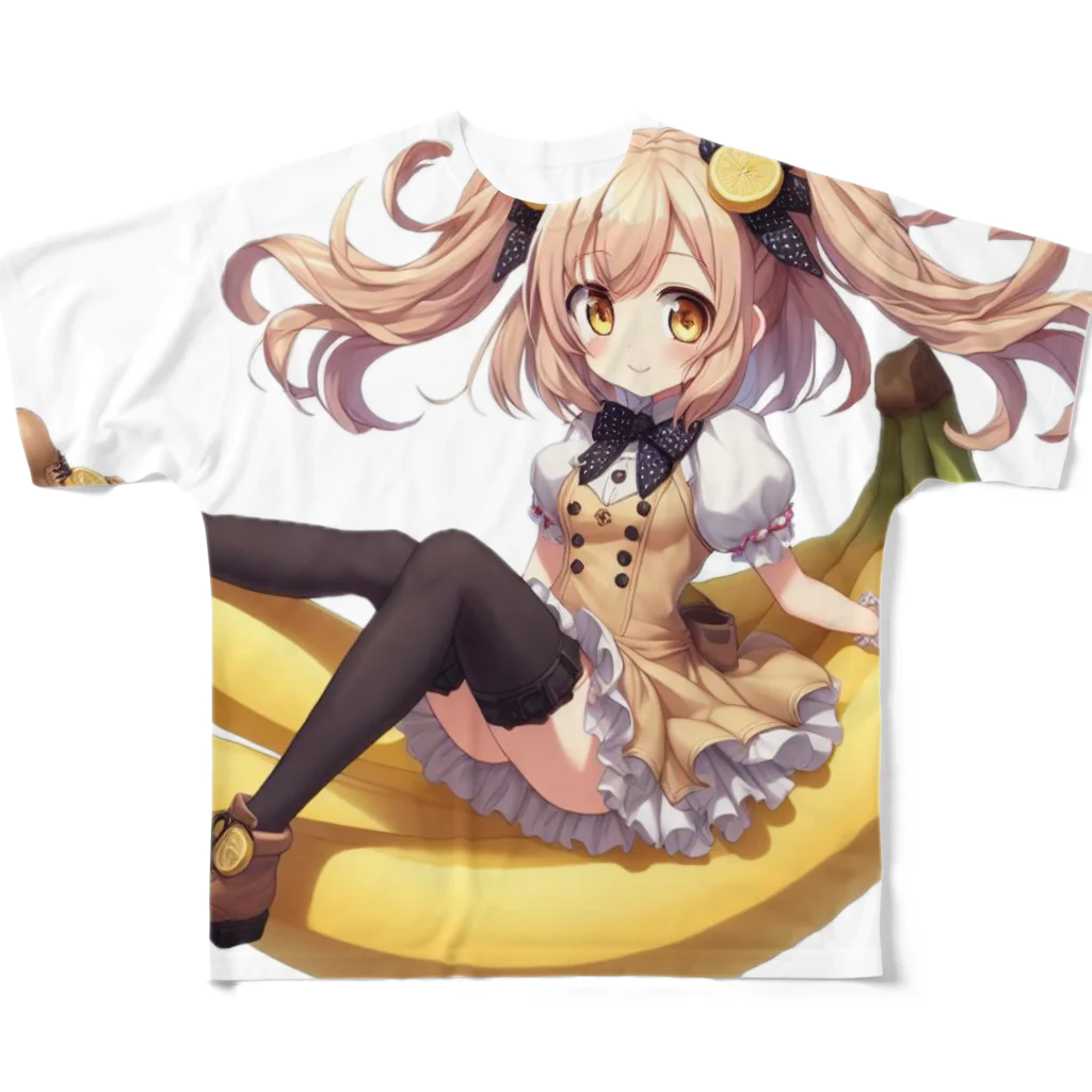 MK5のバナ美さん フルグラフィックTシャツ