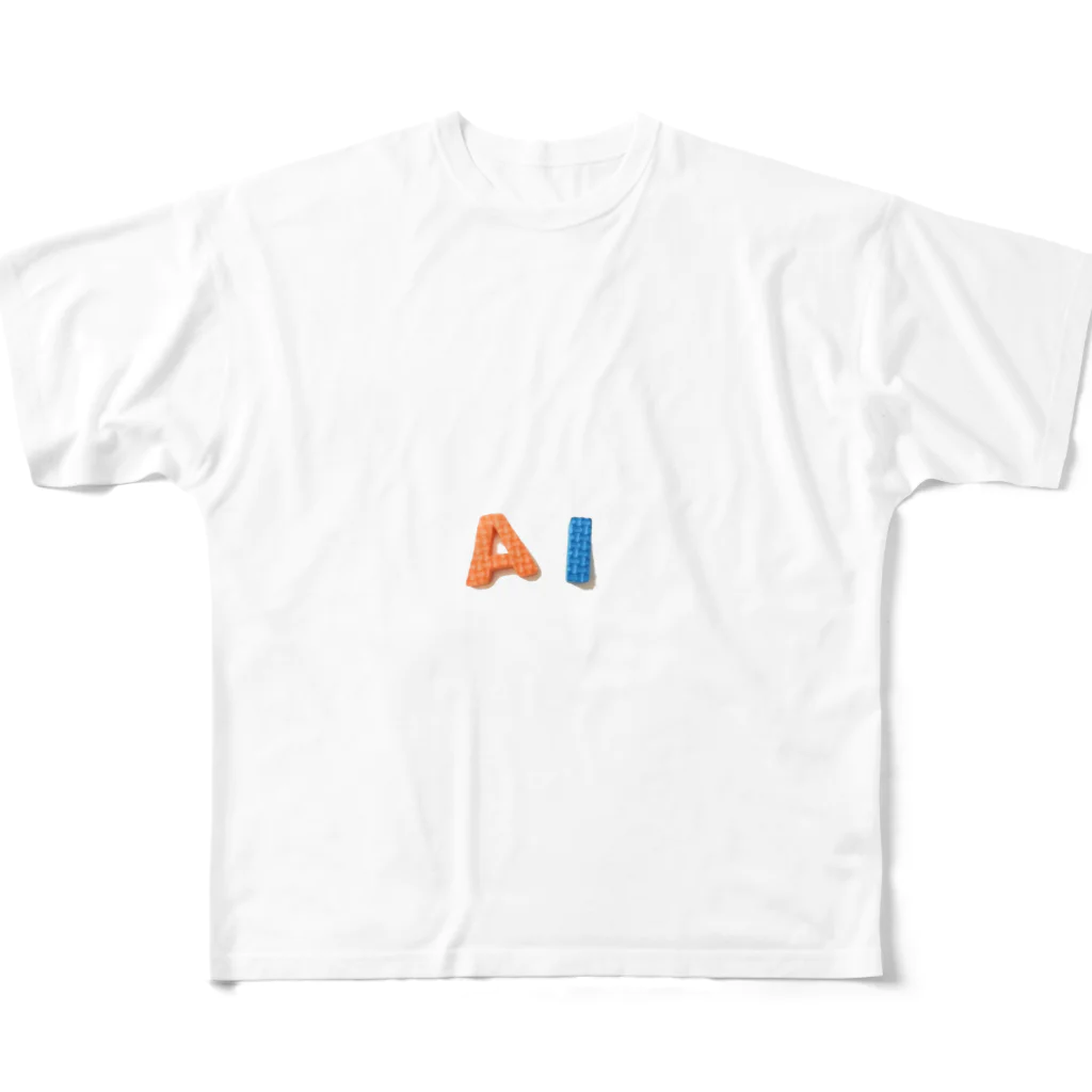 ainarukokoroのAI フルグラフィックTシャツ