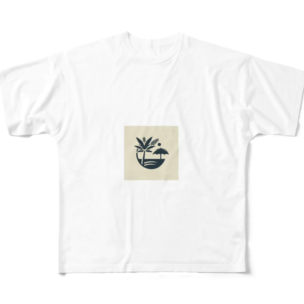 saoc11039の美しい風景 フルグラフィックTシャツ