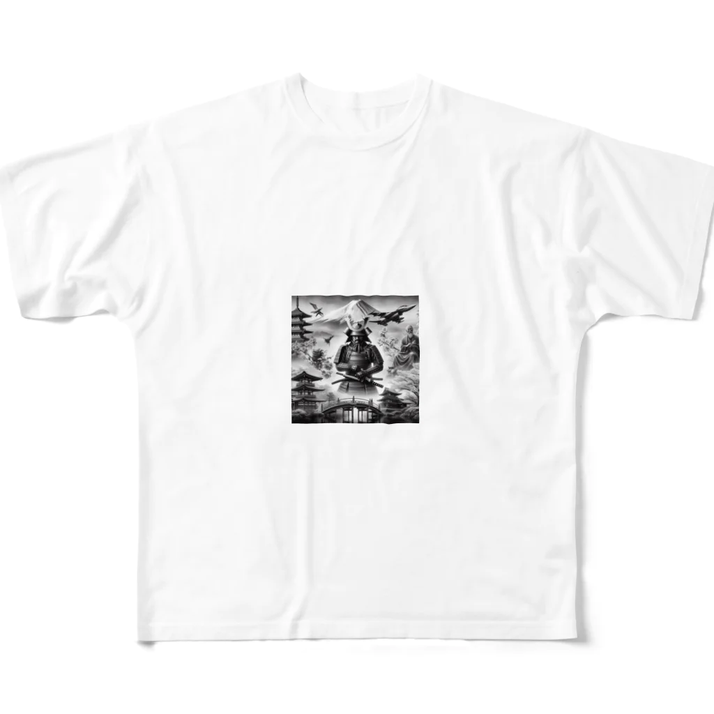 HECreaterの日本 フルグラフィックTシャツ