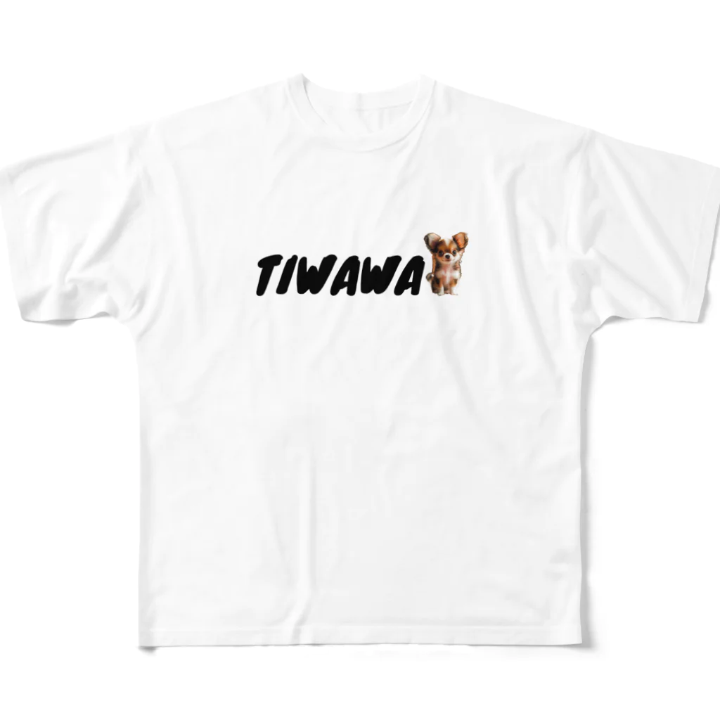 TIWAWA AMORのTIWAWA フルグラフィックTシャツ