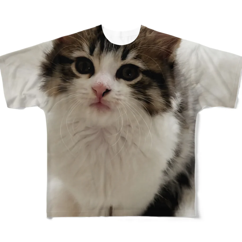 LinLinの可愛さの極み フルグラフィックTシャツ