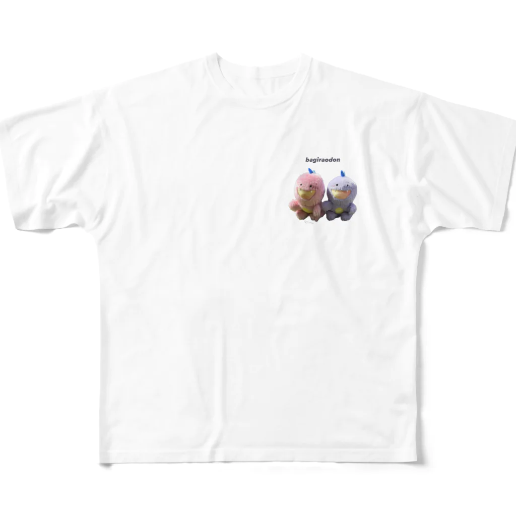 世界のモネのモコモコﾊﾞｷﾞﾗｵﾄﾞﾝ All-Over Print T-Shirt