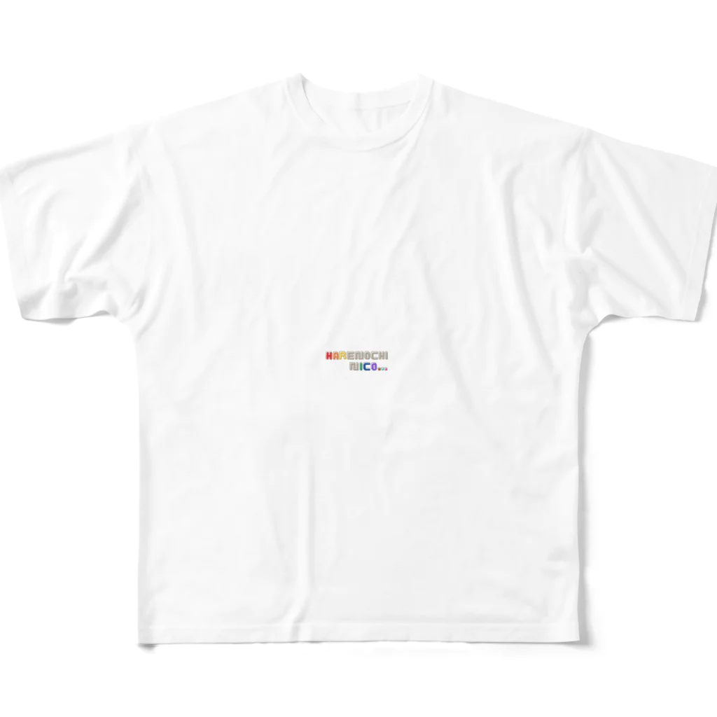 暁projectのHARENOCHINICO... フルグラフィックTシャツ