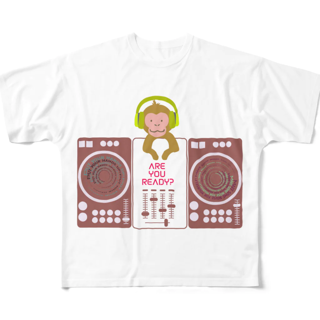 kotorine2006のDJ TypeA All-Over Print T-Shirt