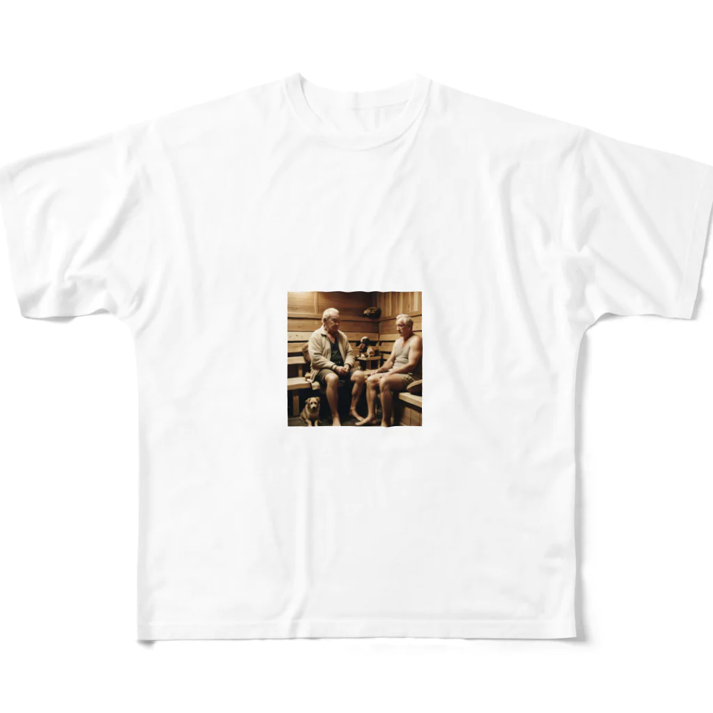 A.の散歩中のサウナー　 All-Over Print T-Shirt