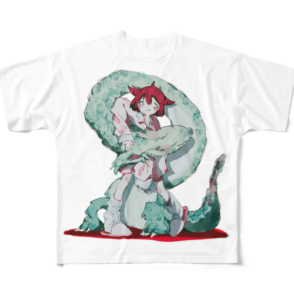 遠藤葉月の自信作の辰年大好き！ All-Over Print T-Shirt