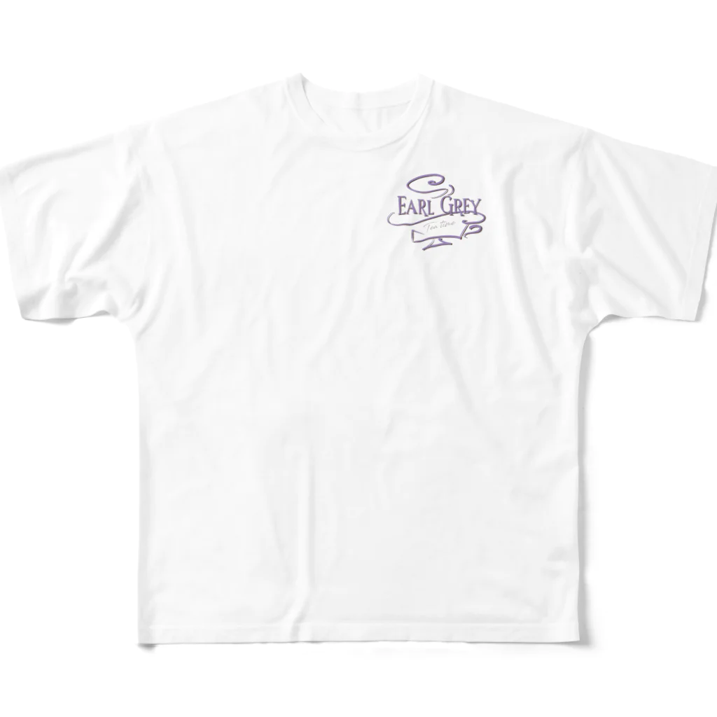 Earl Grey tea timeのLana（ラナ） All-Over Print T-Shirt