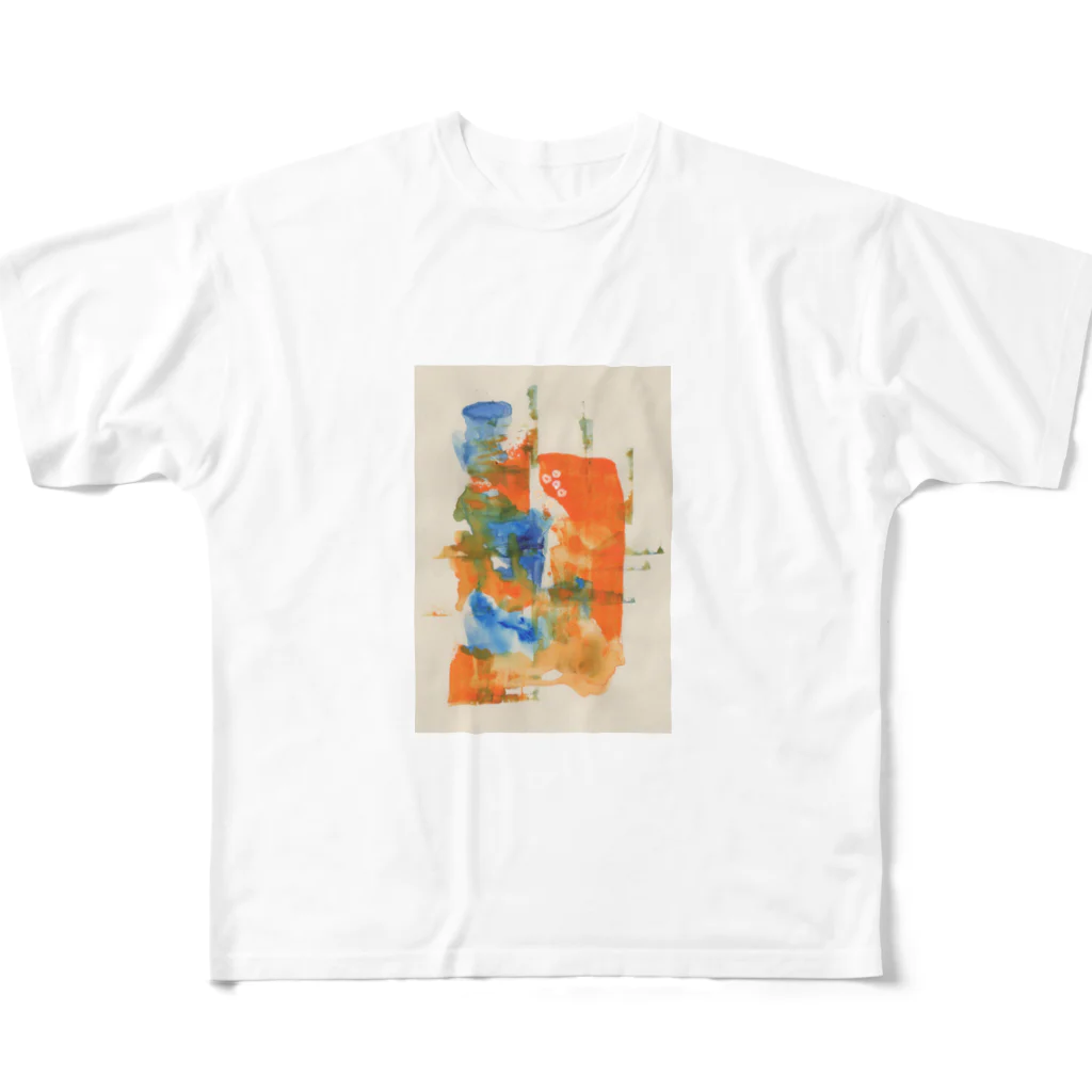 donguri_kidsのシティポップ１ All-Over Print T-Shirt