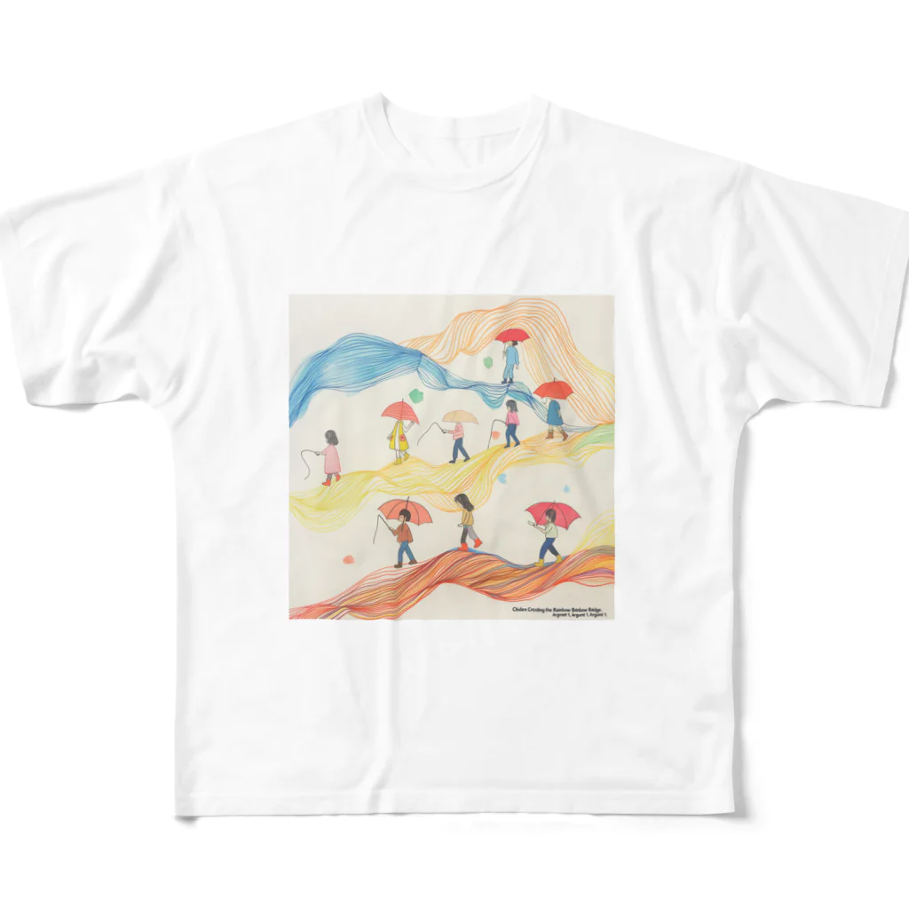 NT57(no title 57)の虹の架け橋 All-Over Print T-Shirt