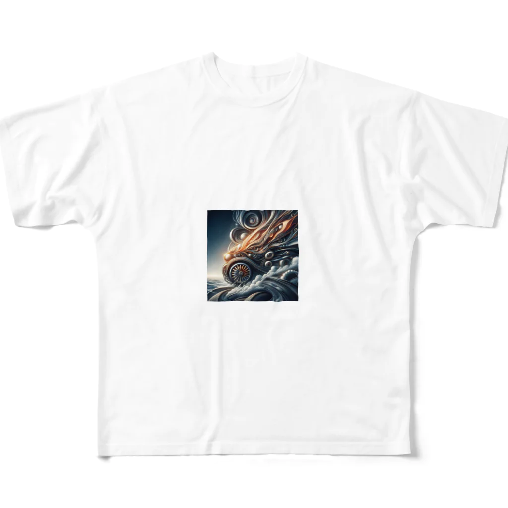 wワンダーワールドwの麒麟 All-Over Print T-Shirt