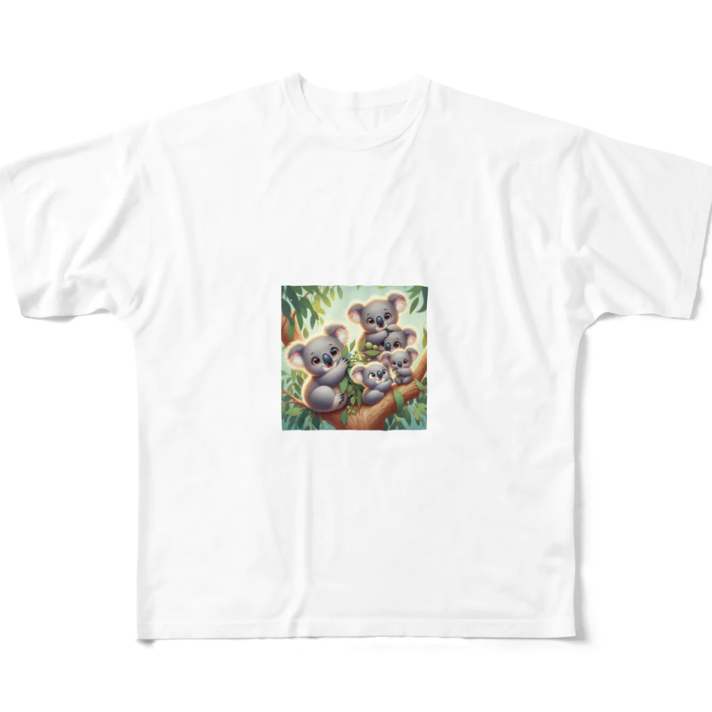 YFCの大自然の中で優雅な時間を過ごすコワラ④ All-Over Print T-Shirt