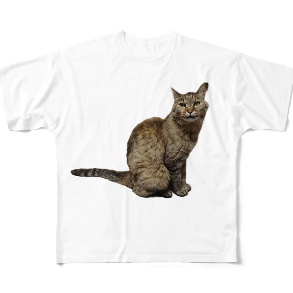 クリスタの保護猫 ポポちゃん All-Over Print T-Shirt