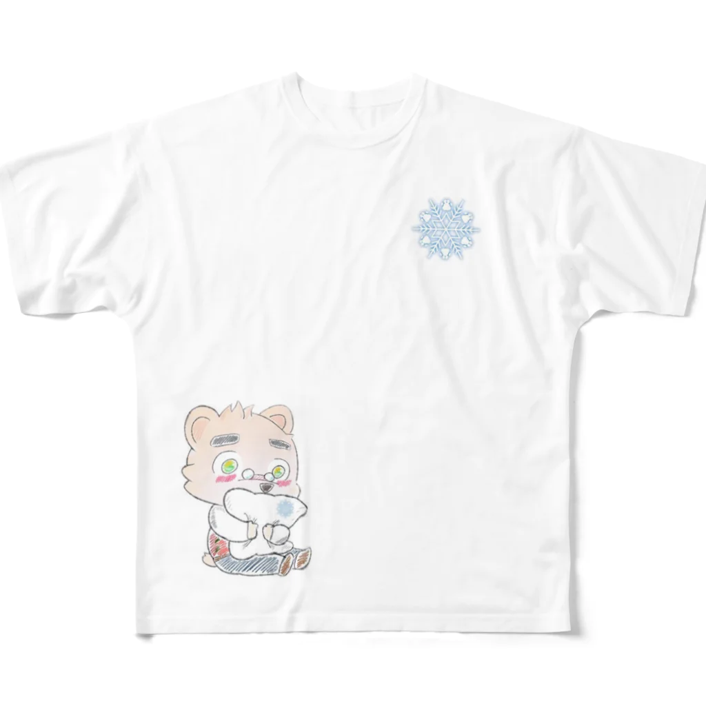 空白歩冬(そらもあると)@VTuberのミニあるとTシャツ フルグラフィックTシャツ