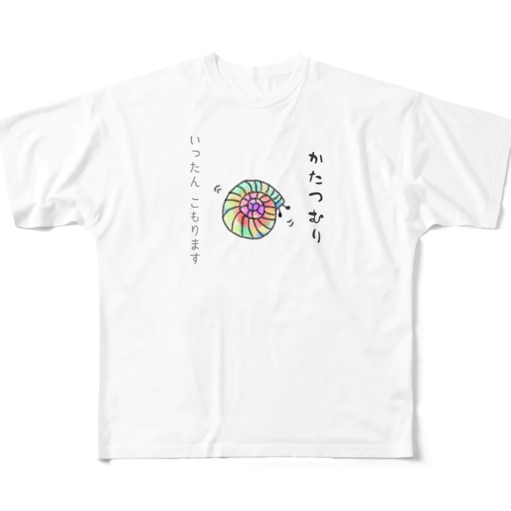 honoeのしんぼるず→かたつむりB All-Over Print T-Shirt
