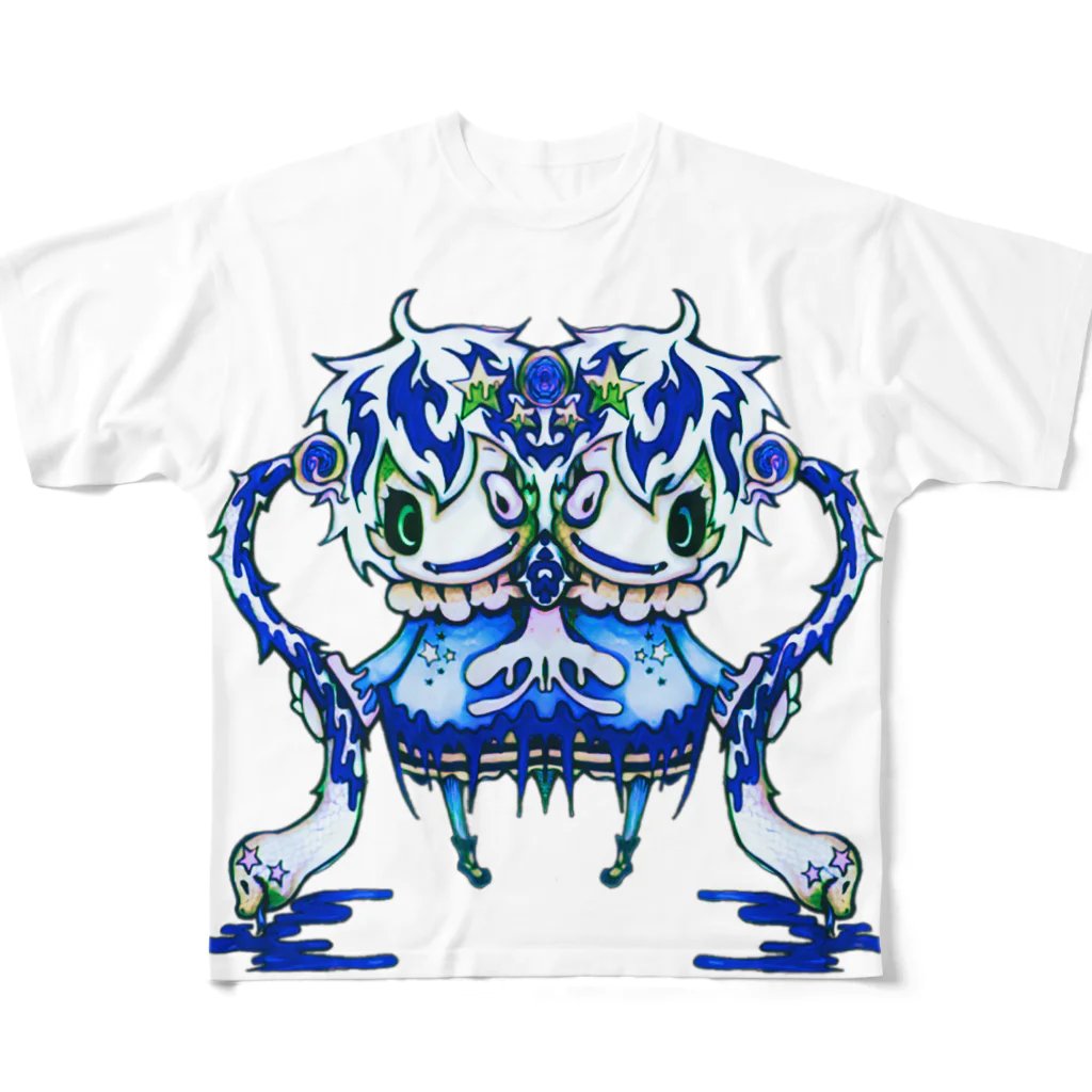 Bitter Sweet Devil's のDevil キドナ All-Over Print T-Shirt