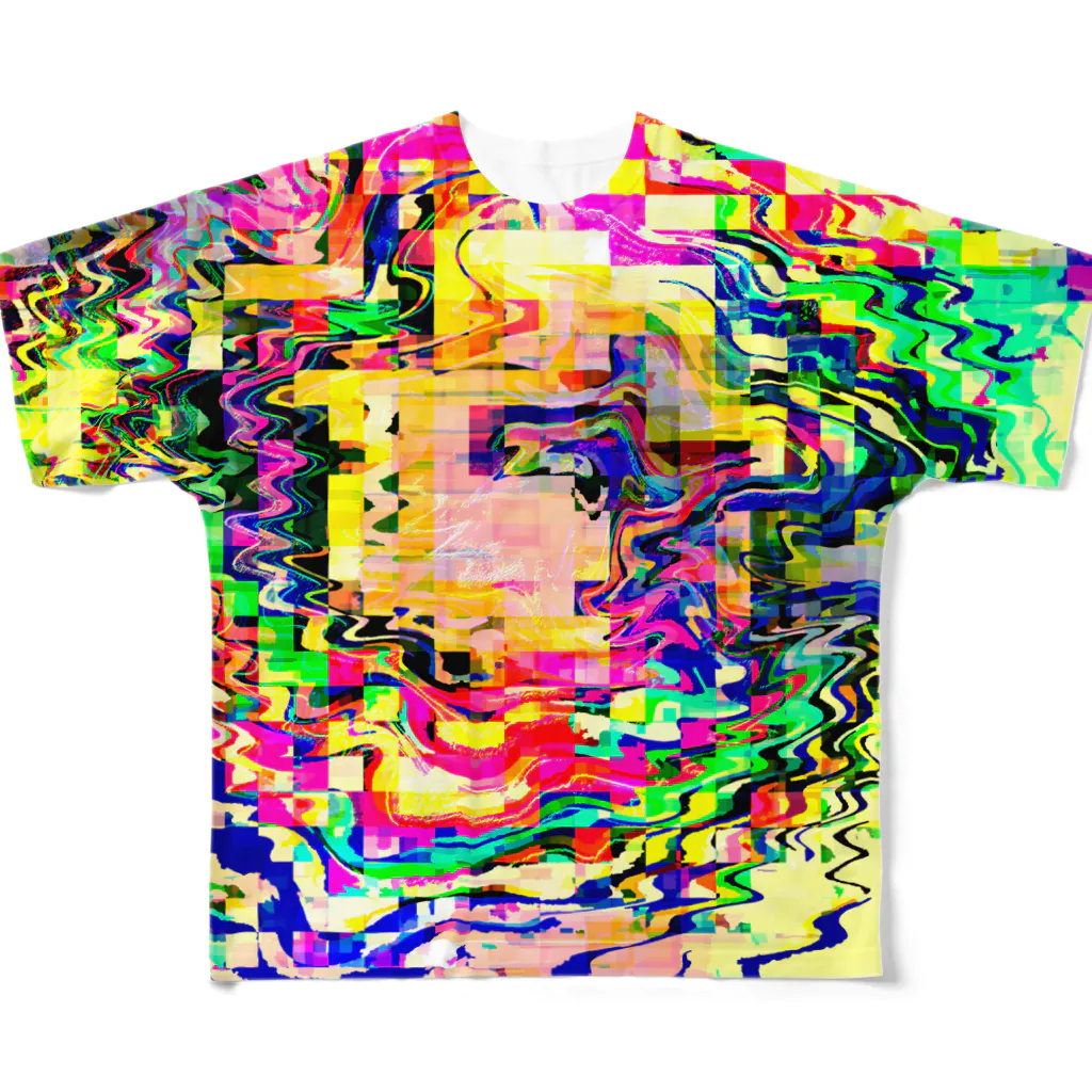 水草のゆらめき２０２４ All-Over Print T-Shirt