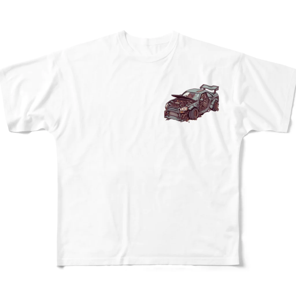 SaBATaNの車シリーズ3 All-Over Print T-Shirt