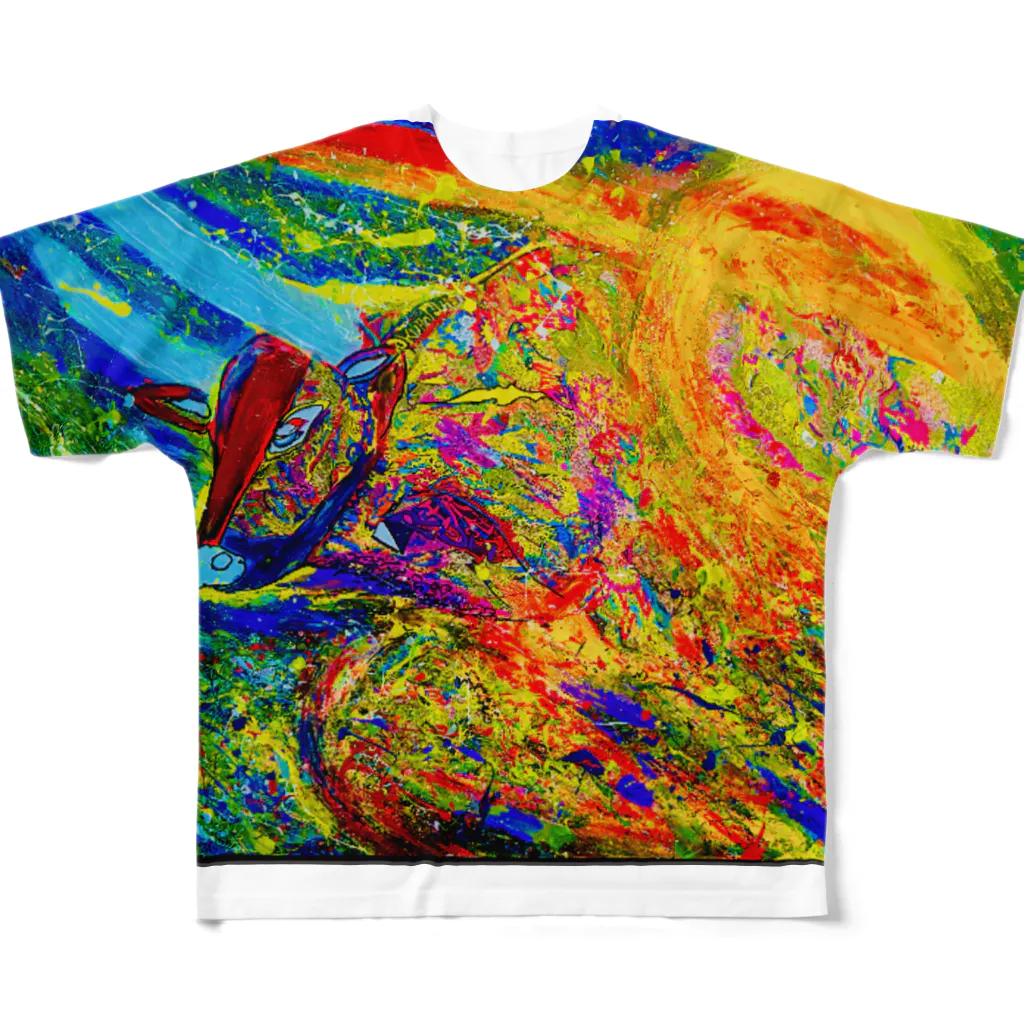 成宮成人の尽きせぬ炎 All-Over Print T-Shirt
