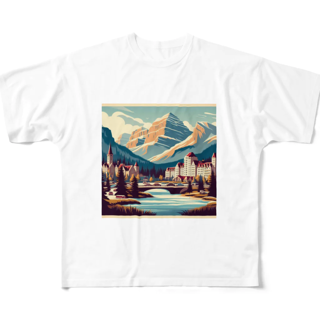 aircooled3のザ カナダの自然 観光地 2 All-Over Print T-Shirt