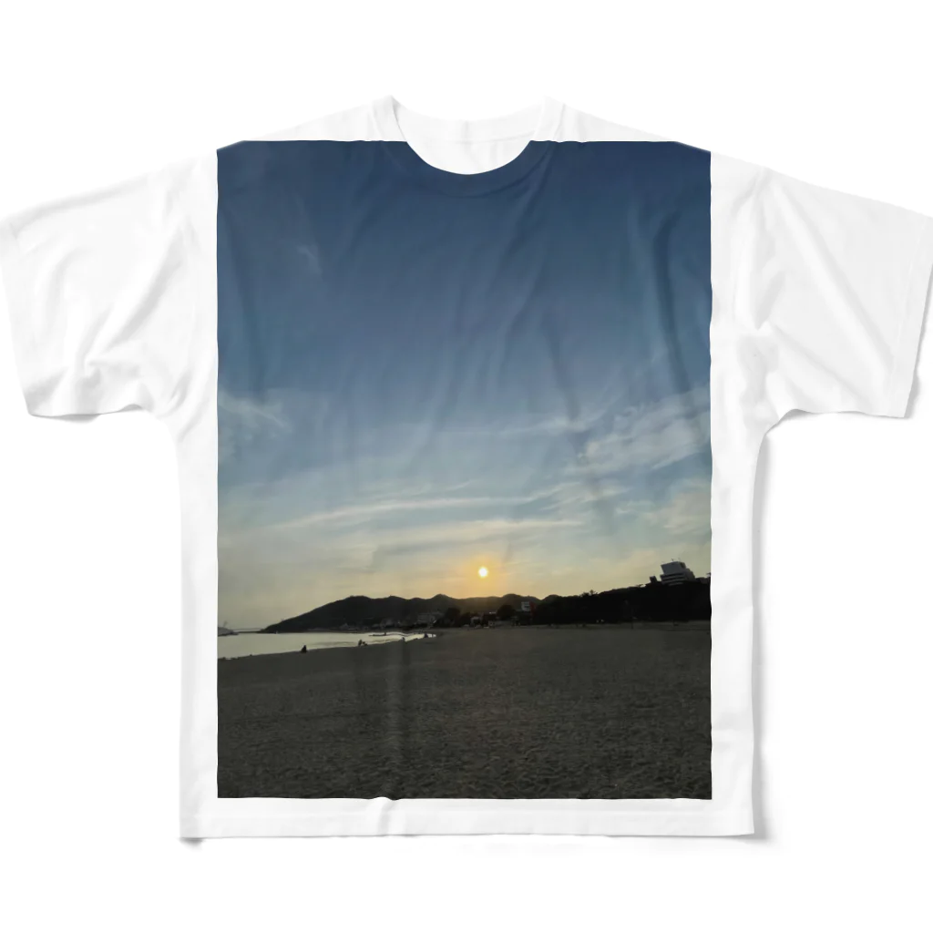 t-Lのsea All-Over Print T-Shirt