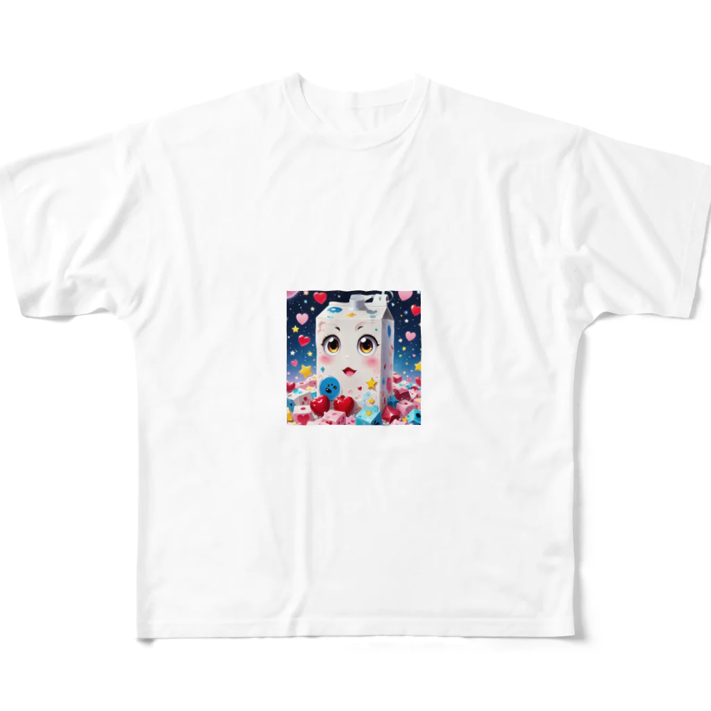 rich_miltのミルキースター All-Over Print T-Shirt