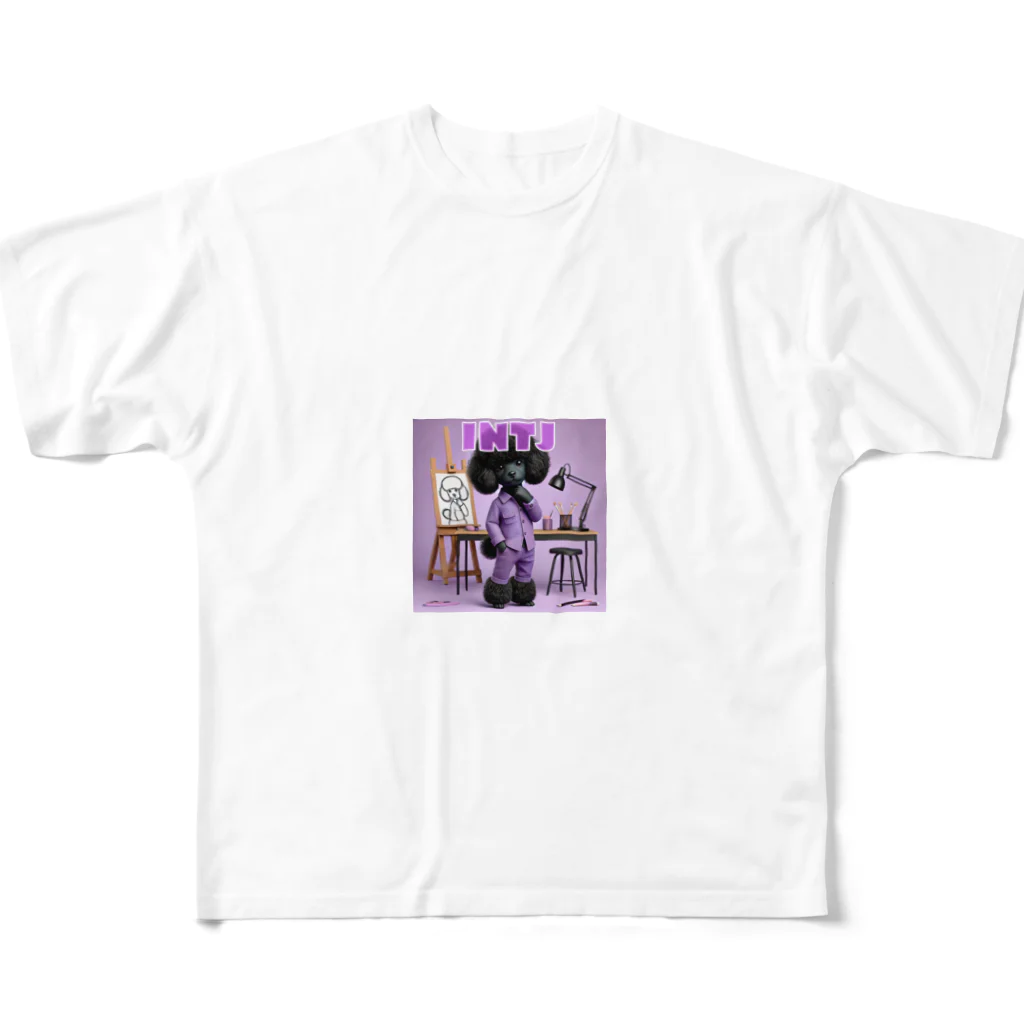 MsArtShopのINTJのトイプードル All-Over Print T-Shirt