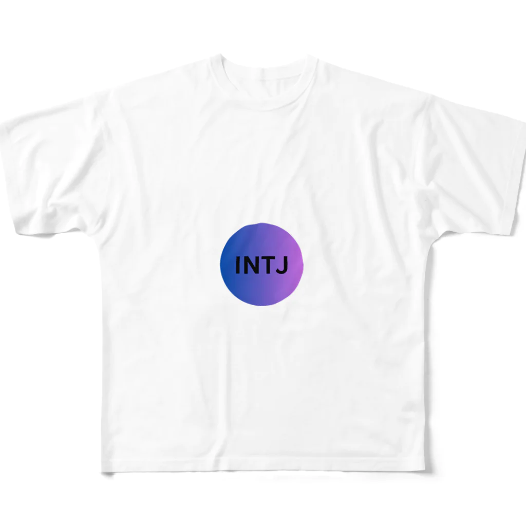 YumintjのINTJ - 建築家 フルグラフィックTシャツ