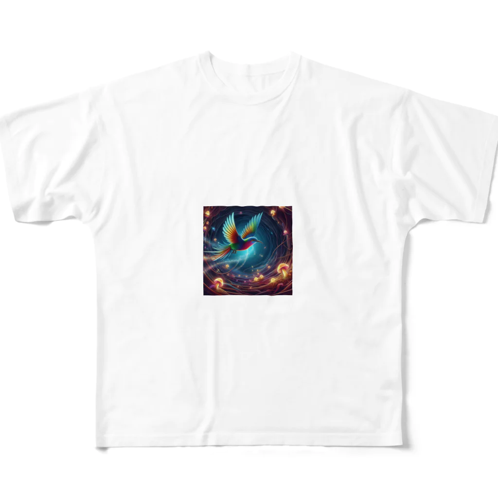 yanrokuのTORI4 All-Over Print T-Shirt