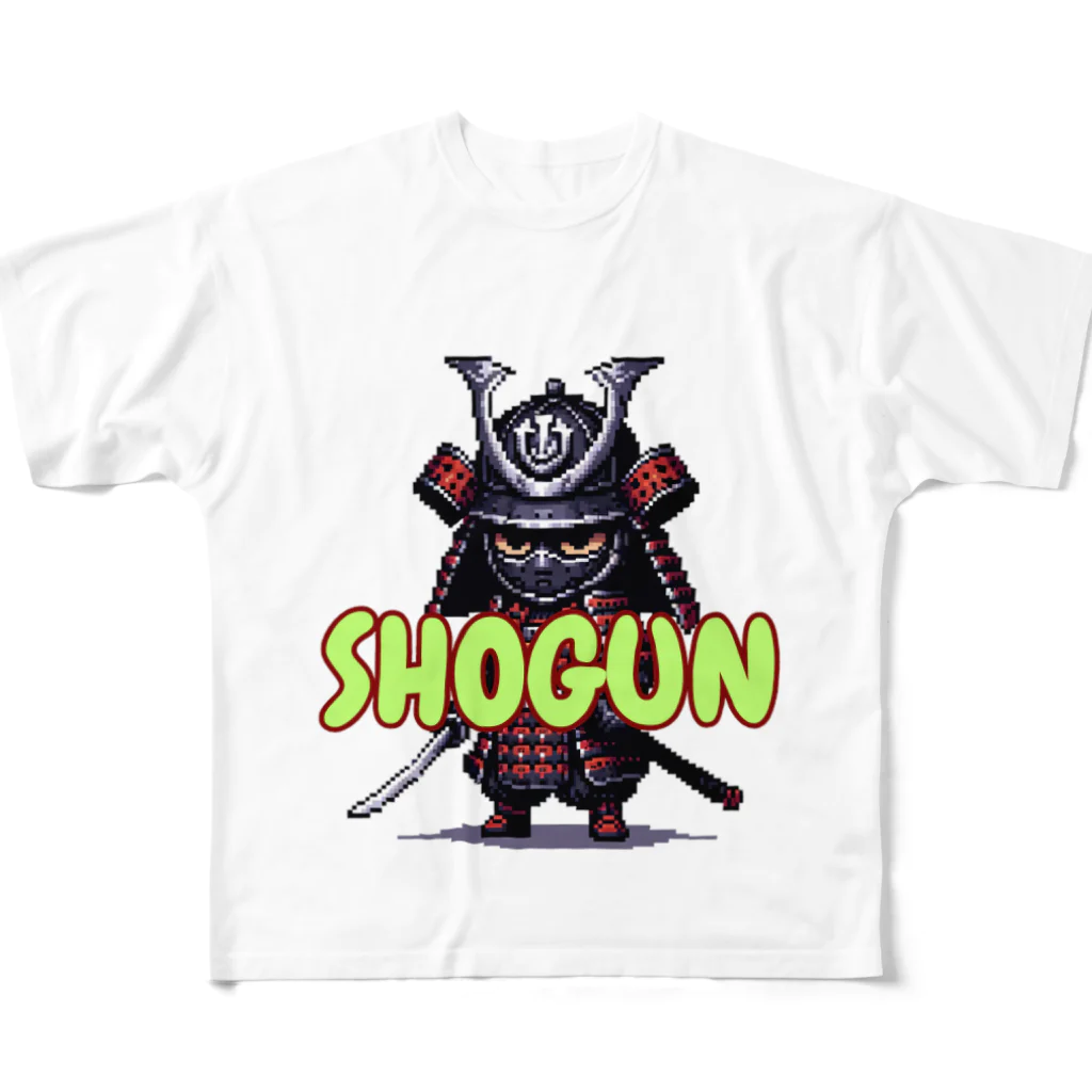 SHOGUNのＰＩＸＥＬ　ＳＨＯＧＵＮ フルグラフィックTシャツ