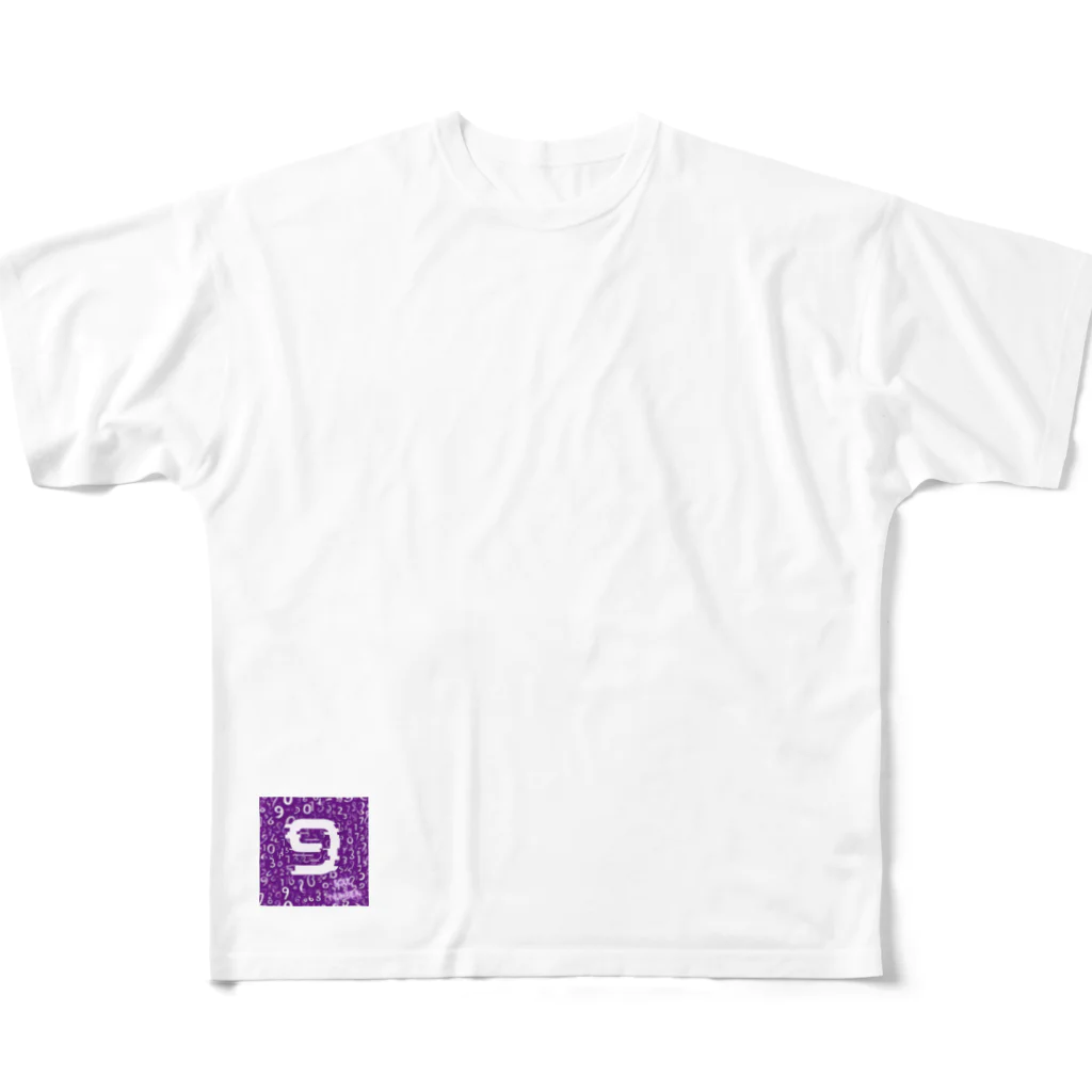 jhajhaのsoul number9 All-Over Print T-Shirt