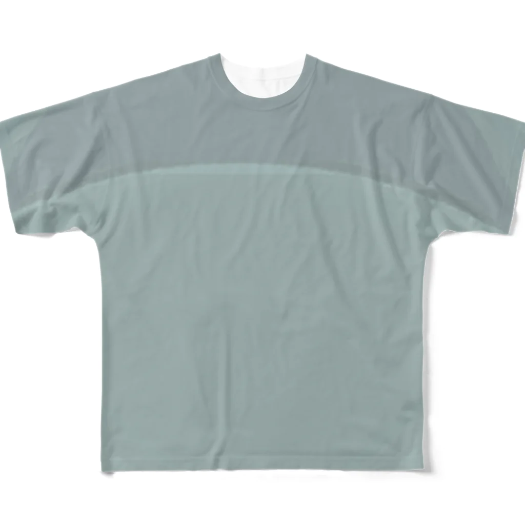 IMABURAIのWatercolor フルグラフィックTシャツ