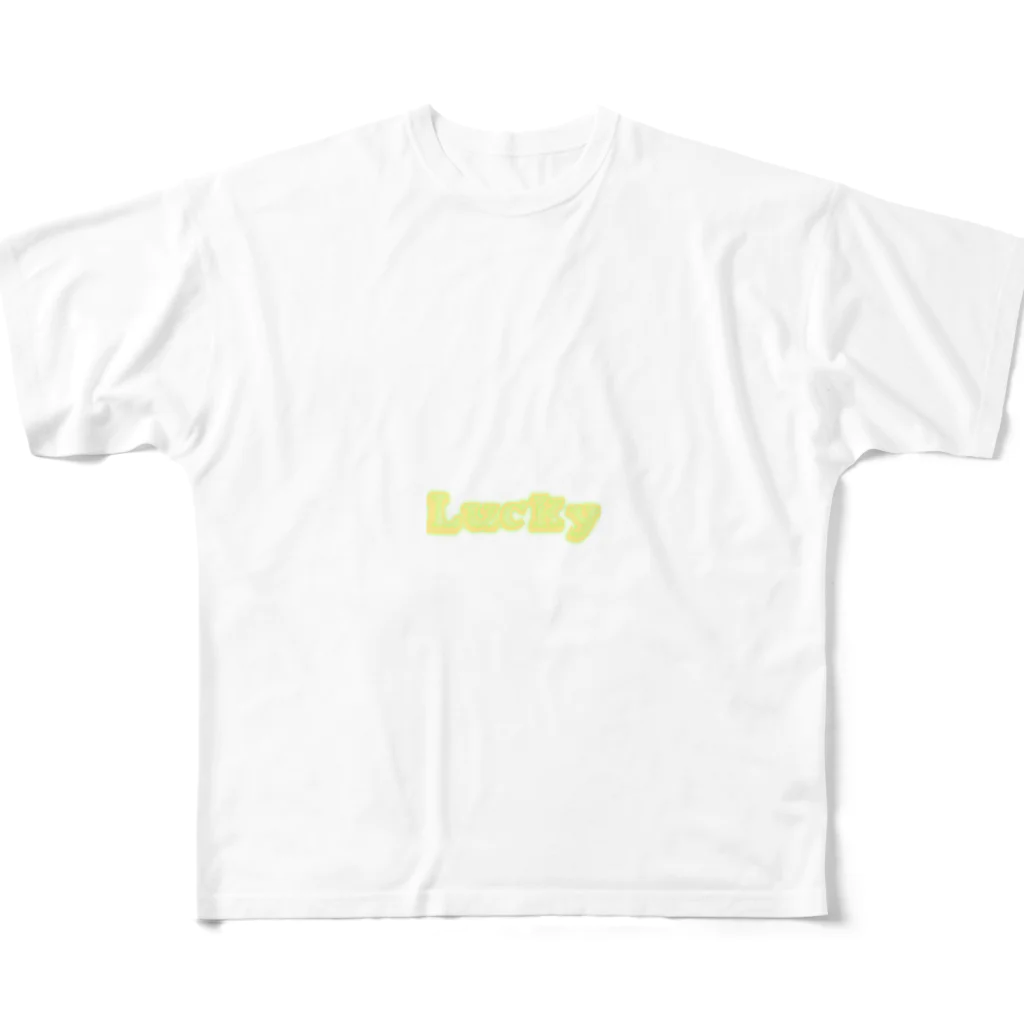 Ko-jのLucky フルグラフィックTシャツ
