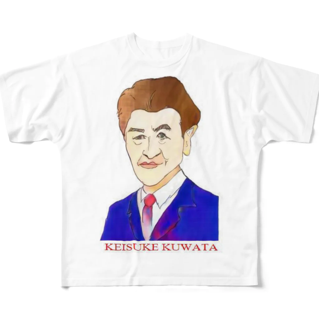 TenataのKEISUKE KUWATA フルグラフィックTシャツ