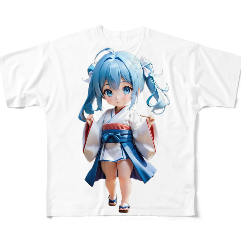 studio AzurのAzur 夏祭り フルグラフィックTシャツ